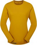 Rab Damen Cinder Crimp Longsleeve (Größe XS, gelb)