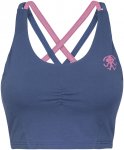 Rafiki Damen Nago Sport BH (Größe S, blau)