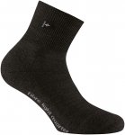 Rohner Fibre Light Quarter Socken (Größe 44 , schwarz)