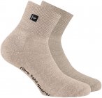 Rohner Fibre Light Quarter Socken (Größe 39 , beige)