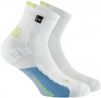 Rohner Run Pro Quarter Socken (Größe 36 , weiss)