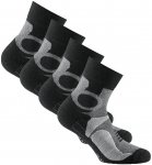 Rohner Trekking Quarter 2er Pack Socken (Größe 35 , grau)