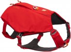 Ruffwear Switchbak Hundegeschirr (Größe S(56-59cm), rot)