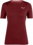 Salewa Damen Cristallo Warm AMR T-Shirt (Größe L, rot)