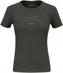 Salewa Damen Eagle Eitd AM T-Shirt (Größe S, schwarz)