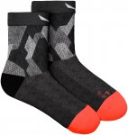 Salewa Damen Pedroc Camu Am Qrt Socken (Größe 42 , schwarz)