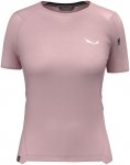 Salewa Damen Puez AM Hyb T-Shirt (Größe XL, rosa)
