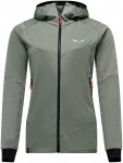 Salewa Damen Sella Crevasse Hoodie Jacke (Größe XL, grau)