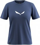 Salewa Damen Solid DRI-Release T-Shirt (Größe XXS, blau)
