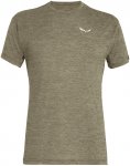 Salewa Herren Puez Melange Dry T-Shirt (Größe XXL, oliv)