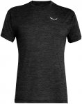 Salewa Herren Puez Melange Dry T-Shirt (Größe S, schwarz)