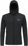 Salewa Herren Puez Waffle Hyb PL Hoodie Jacke (Größe S, schwarz)