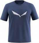 Salewa Herren Solidlogo DRI-Release T-Shirt (Größe S, blau)