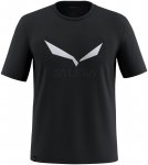 Salewa Herren Solidlogo DRI-Release T-Shirt (Größe M, schwarz)