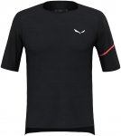 Salewa Herren Vento AM T-Shirt (Größe S, schwarz)