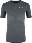 Salewa Herren Zebru Responsive T-Shirt (Größe S, grau)