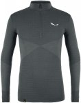 Salewa Herren Zebru Responsive Zip Longsleeve (Größe XL, grau)