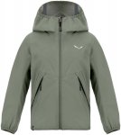 Salewa Kinder Aqua PTX Jacke (Größe 164, gruen)