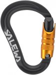 Salewa Ortles HMS C.3 S Karabiner (Größe One Size, schwarz)