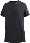 Salomon Damen Sense Aero GFX T-Shirt (Größe XS, schwarz)