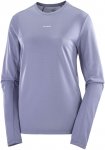 Salomon Damen SHKout Core Longsleeve (Größe L, blau)