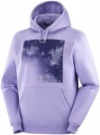 Salomon Herren Canopy Hoodie (Größe XS, lila)