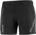 Salomon Herren Sense Aero 5 Shorts (Größe XL, schwarz)