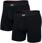 Saxx Underwear Herren Vibe Xtra Fly 2er Pack Boxer (Größe S, schwarz)