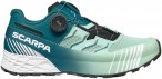 Scarpa Damen Ribelle Run Kalibra HT Schuhe (Größe 39.5, tuerkis)