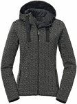 Schöffel Damen Aurora Fleece Hoodie Jacke (Größe XXL, schwarz)