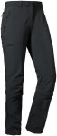 Schöffel Damen Engadin1 Zip Off Hose (Größe M, schwarz)