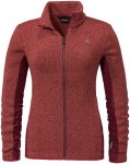 Schöffel Damen Oberau Zip In Fleece Jacke (Größe L, rot)
