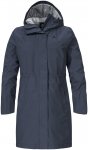 Schöffel Damen Style Bohorok Mantel (Größe 3XL, blau)