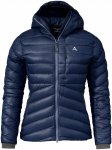 Schöffel Damen Tschierval Down Jacke (Größe 4XL, blau)