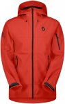 Scott Herren Explorair 3L Jacke (Größe M, rot)