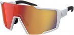 Scott Shield Compact Sportbrille (Größe One Size, weiss)
