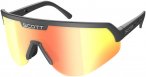 Scott Sport Shield Sportbrille (Größe One Size, schwarz)
