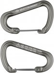Sea to Summit Carabiner Large 2er Set (Größe One Size, grau)