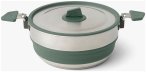 Sea to Summit Detour Stainless Steel Collapsible 3l Topf (Größe 3L, gruen)