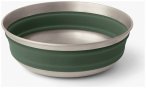 Sea to Summit Detour Stainless Steel Collapsible Schüsssel (Größe L 915ml, gr