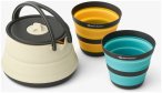 Sea to Summit Frontier Ul Collapsible Kettle Cook 2P Set (Größe ONE SIZE, mehr