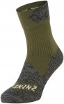 SealSkinz Bircham Socken (Größe 36 , oliv)
