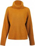 Skhoop Damen Signe Roll Neck Pullover (Größe L, gelb)