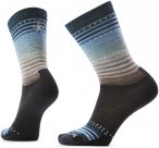 Smartwool Damen Everyday Stitch Stripe Crew Socken (Größe 42 , blau)