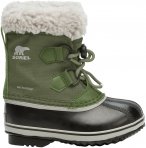 Sorel Kinder Pac Nylon WP Schuhe (Größe 34, oliv)