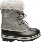 Sorel Kinder Pac Nylon WP Schuhe (Größe 26, grau)