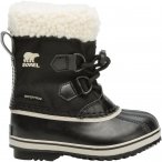 Sorel Kinder Yoot Pac Nylon Winterstiefel (Größe 27, schwarz)