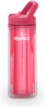 Source Eco Tritan Double Wall Trinkflasche (Größe 0.6L, pink)