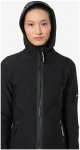 Super.Natural Damen Alpine Active Hoodie Jacke (Größe L, schwarz)