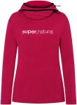 Super.Natural Damen Alpine Hoodie (Größe XS, pink)